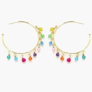 Multistone Hoop Earrings
Panacea NEW